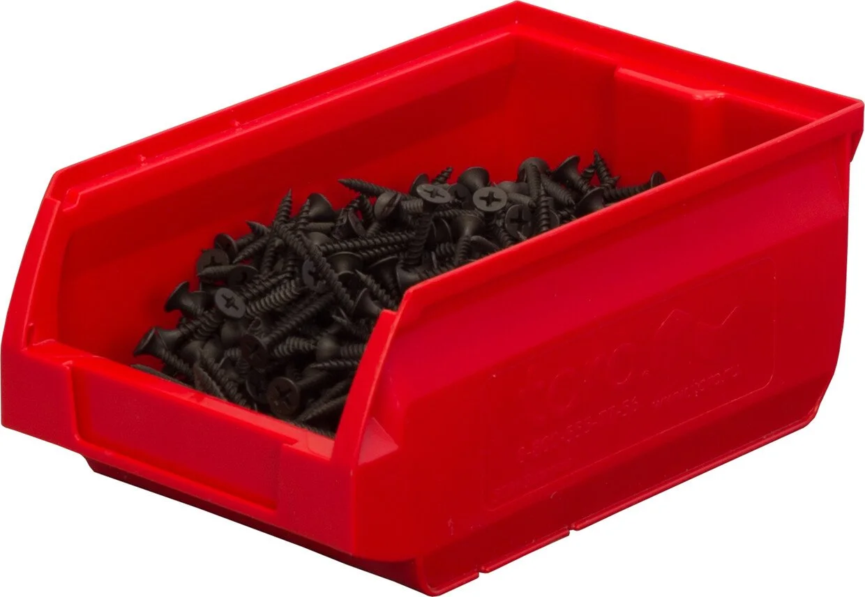 Ящик Sanremo 170х105х75 PP черный антистатичный 5001 ESD