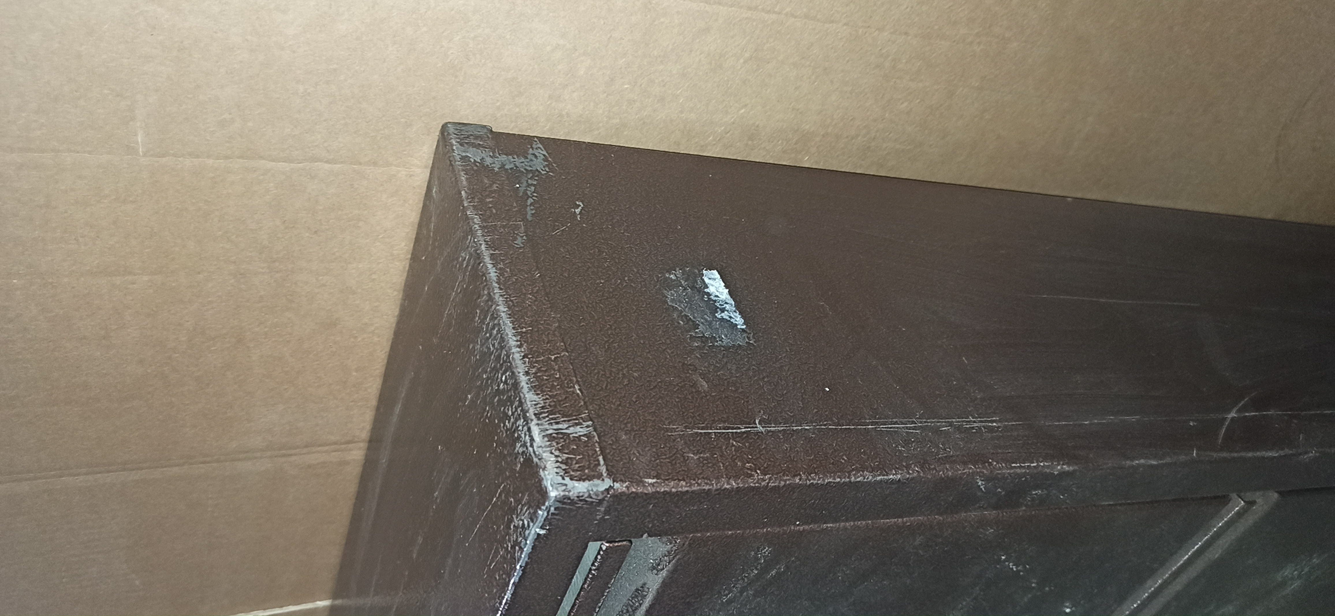 Фото - шкаф металлический для обуви об-4ма, медный антик, уценка