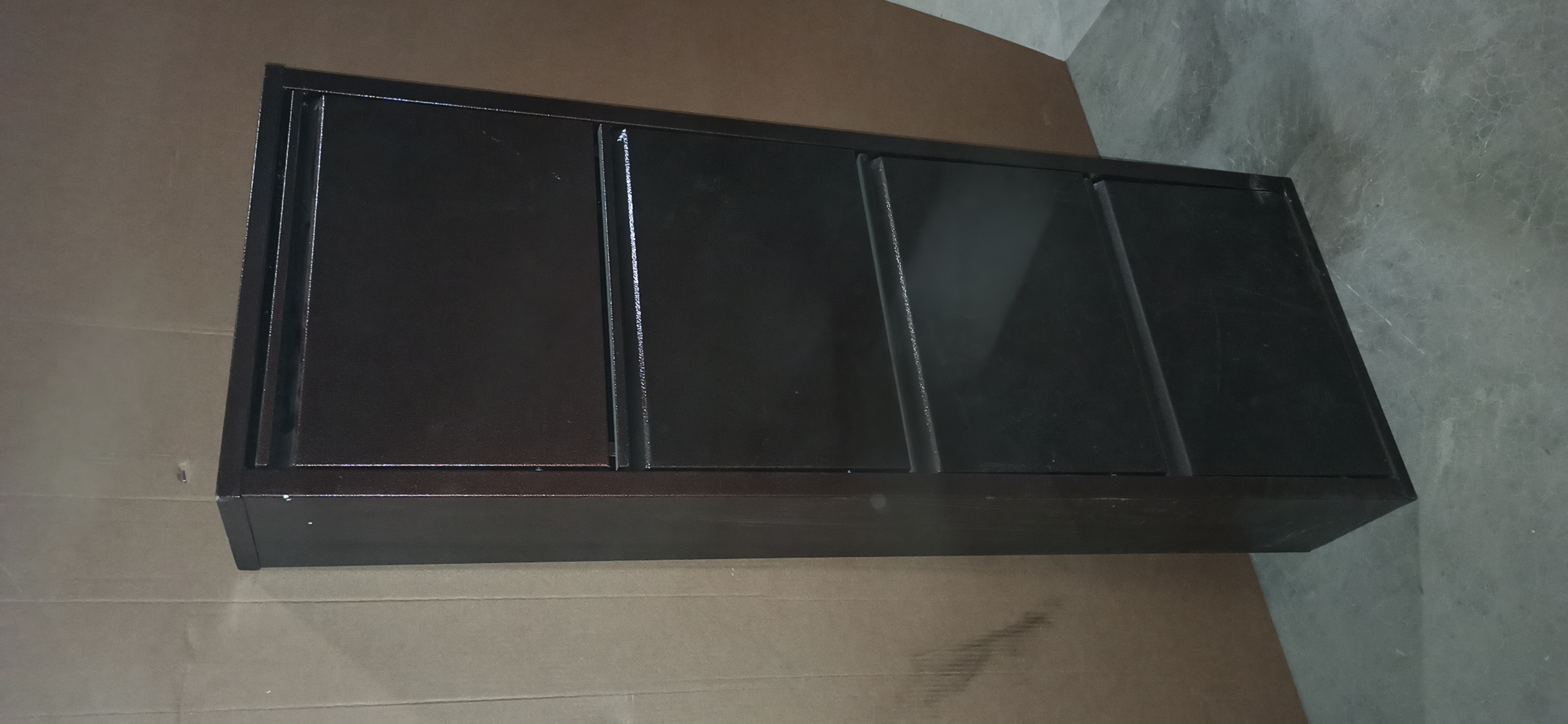 Фото - шкаф металлический для обуви об-4ма, медный антик, уценка