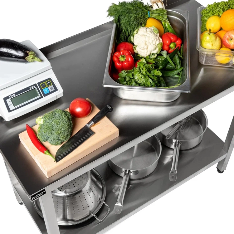 Стол разделочный с бортом Кобор СПБ-95/60