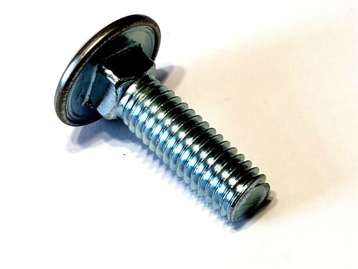 Винт с гладкой головкой и квадратным подголовником 6х20