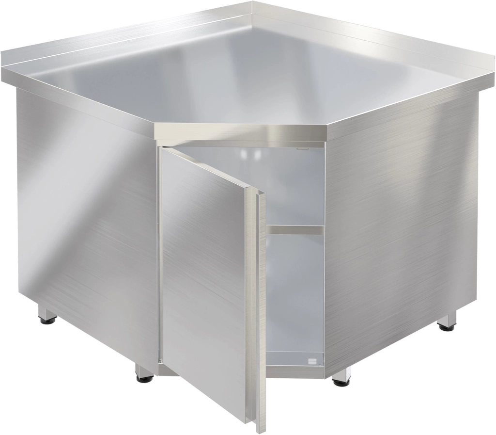 Стол угловой с распашными дверьми СПЗРУ-7/7-2Б