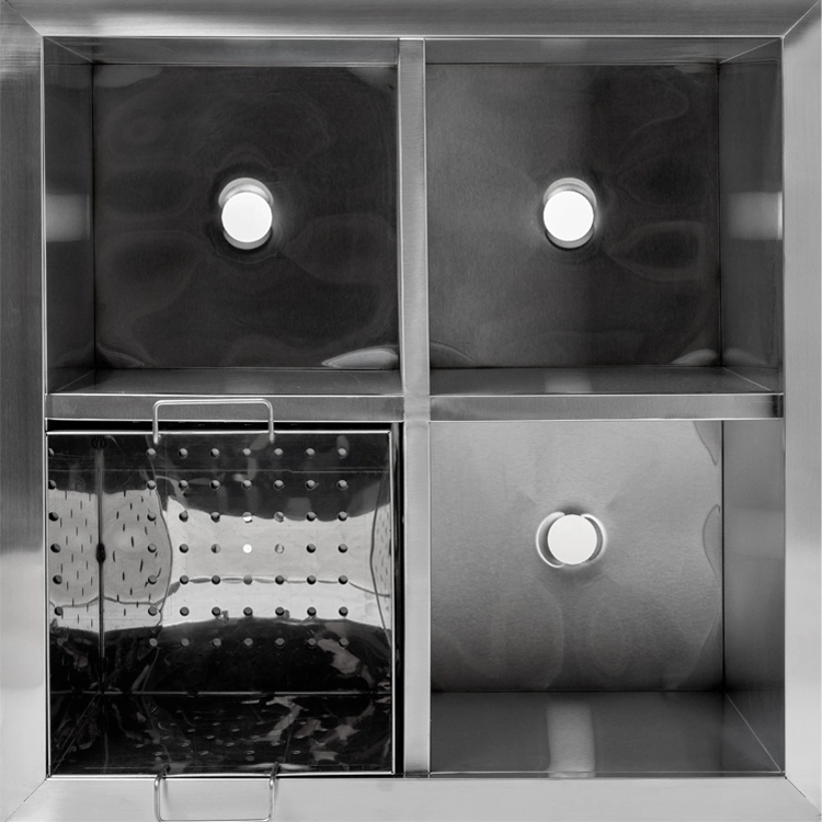 Ванна моечная для мойки яиц сварная Кобор ВМЯБ/1-80/80