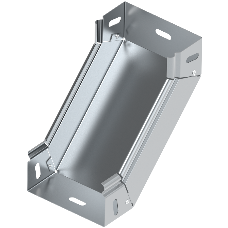 Угол вертикальный внутренний лестничный 90' 80х300 мм, толщина 1,2 мм, сендзимир