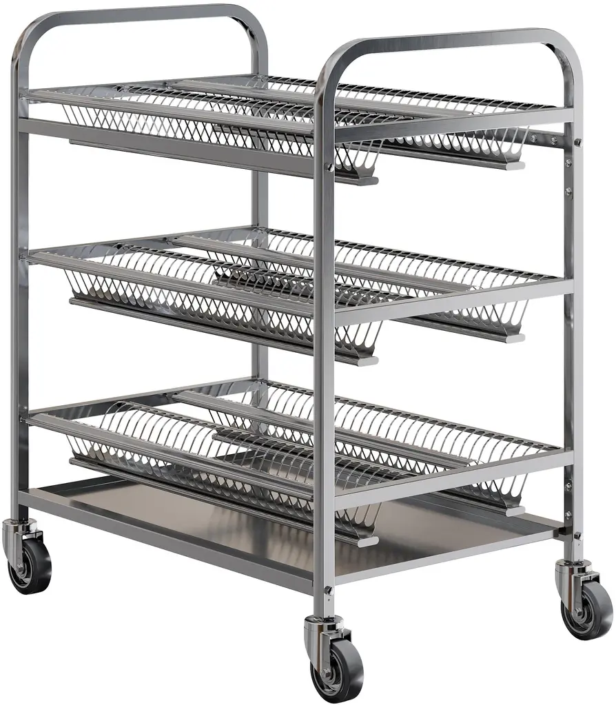 Тележка для сушки посуды RESTOINOX ТСТ-3-9/6
