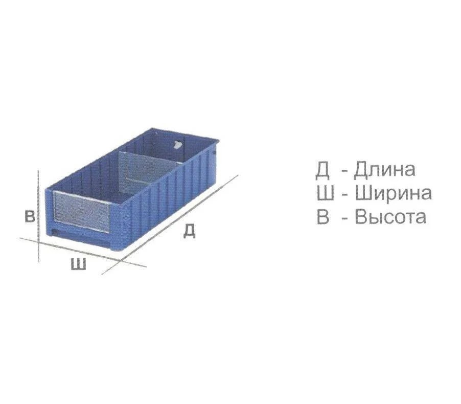 Контейнер для полок на стеллаж SK 6214