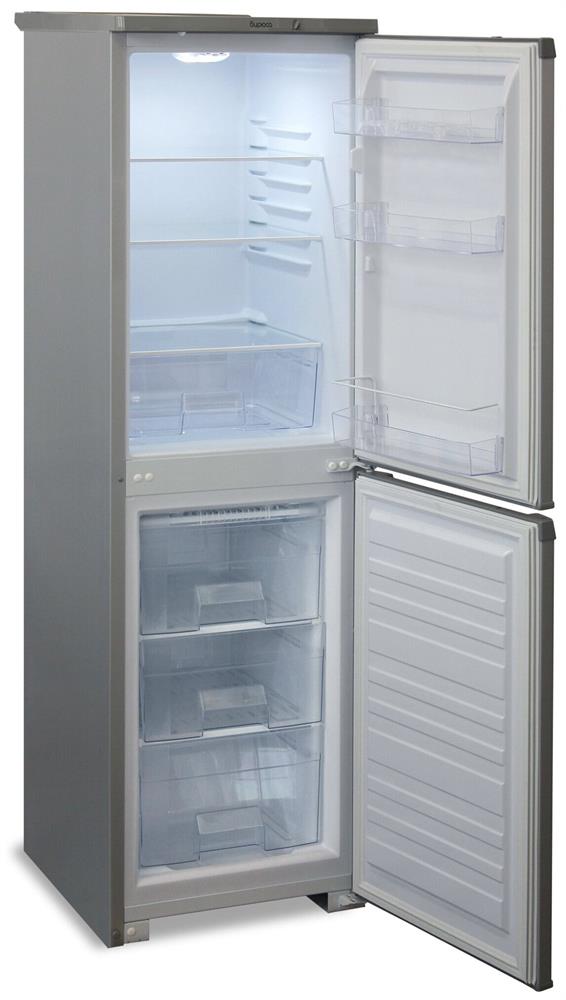 Холодильник БИРЮСА M120 205л металлик