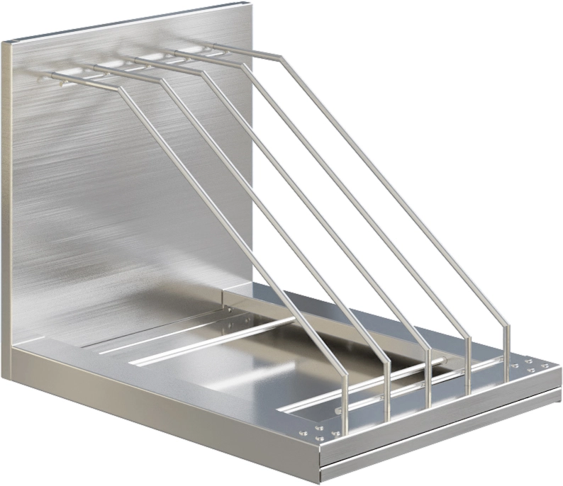 Фото - полка настенная для досок разделочных пнд-4