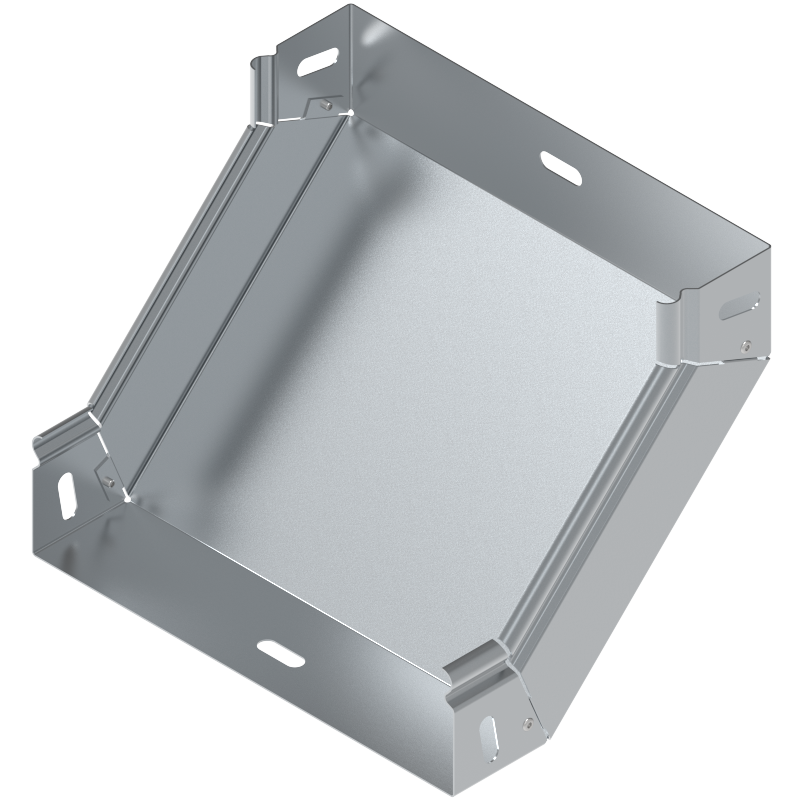 Угол вертикальный внутренний лестничный 90' 80х400 мм, толщина 1,2 мм, сендзимир