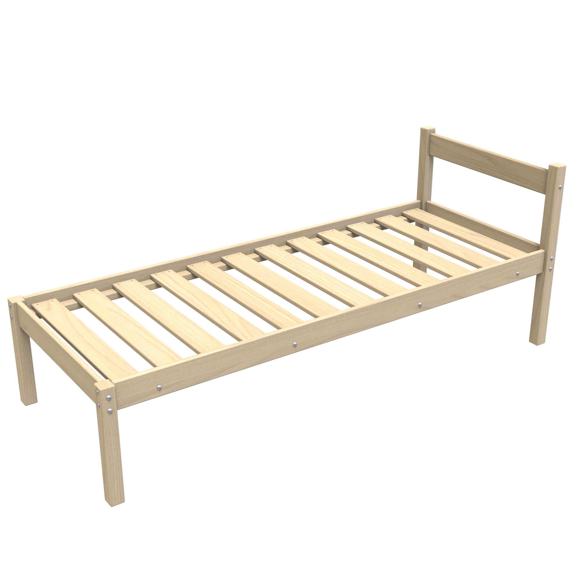 Кровать деревянная КД/1/190х80