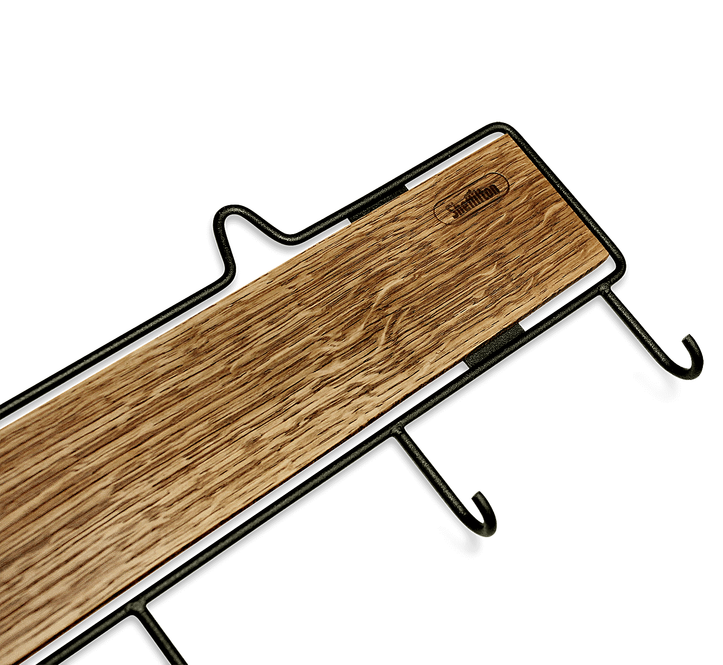 Фото - вешалка деревянная настенная sht-wh17 на пять крючков в бар или ресторан